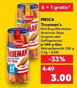 Kaufland MEICA Trueman's Angebot