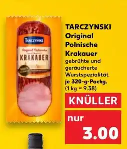 Kaufland TARCZYNSKI Original Polnische Krakauer Angebot