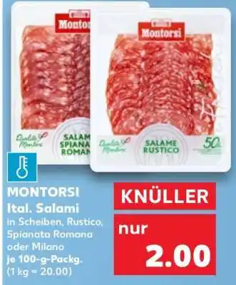 Kaufland MONTORSI Ital. Salami Angebot