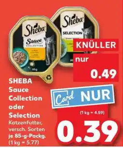 Kaufland SHEBA Sauce Collection oder Selection Angebot