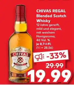 Kaufland CHIVAS REGAL Blended Scotch Whisky Angebot