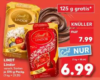 Kaufland Lindt Lindor Angebot