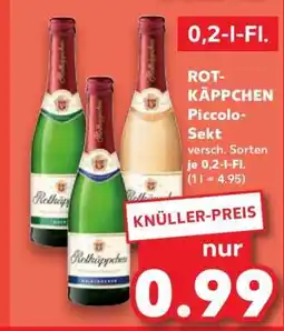 Kaufland ROT-KÄPPCHEN Piccolo-Sekt Angebot