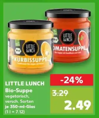 Kaufland LITTLE LUNCH Bio-Suppe Angebot