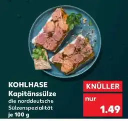 Kaufland KOHLHASE Kapitänssülze Angebot