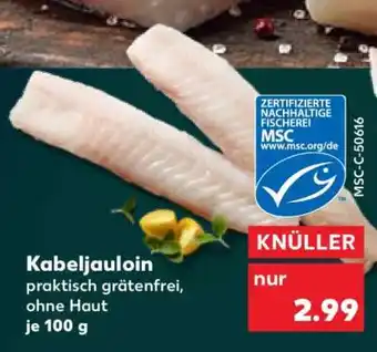 Kaufland Kabeljauloin Angebot