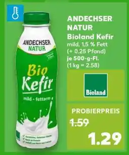Kaufland ANDECHSER NATUR Bioland Kefir Angebot