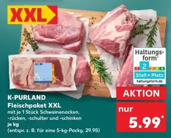Kaufland K-PURLAND Fleischpaket XXL Angebot