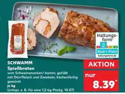 Kaufland SCHWAMM Spießbraten Angebot