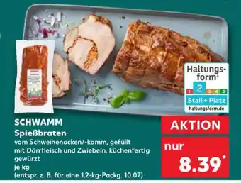 Kaufland SCHWAMM Spießbraten Angebot