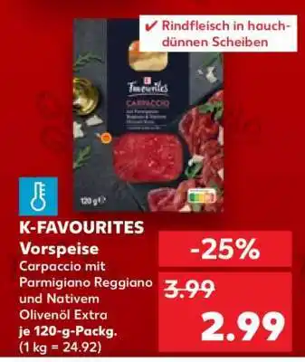 Kaufland K-FAVOURITES Vorspeise Angebot