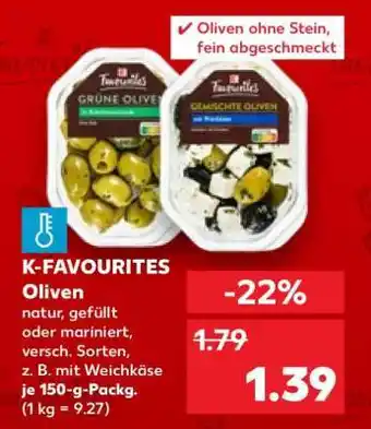 Kaufland K-FAVOURITES Oliven Angebot