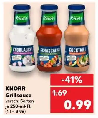 Kaufland KNORR Grillsauce Angebot