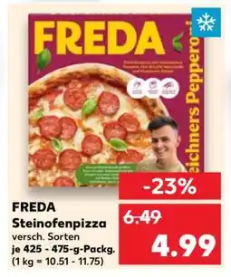 Kaufland FREDA Steinofenpizza Angebot