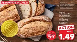 Kaufland Brot mit gekeimtem Hafer Angebot