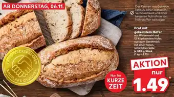 Kaufland Brot mit gekeimtem Hafer Angebot