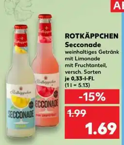 Kaufland Rotkäppchen Seccenade Angebot