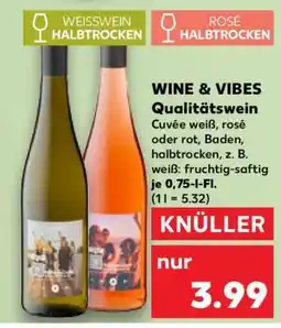 Kaufland WINE & VIBES Qualitätswein Angebot