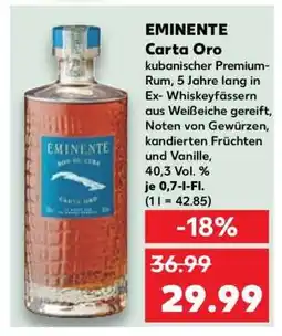Kaufland EMINENTE Carta Oro Angebot