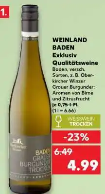Kaufland WEINLAND BADEN Angebot