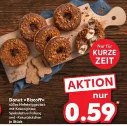 Kaufland Donut Biscoff Angebot