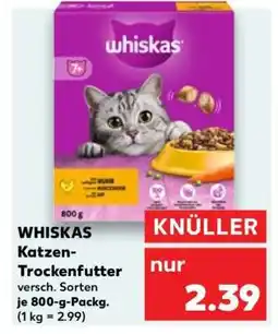 Kaufland Whiskas Katzen-Trockenfutter Angebot
