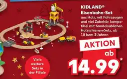 Kaufland KIDLAND Eisenbahn-Set Angebot