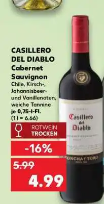 Kaufland CASILLERO DEL DIABLO Cabernet Sauvignon Angebot