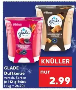 Kaufland GLADE Duftkerze Angebot
