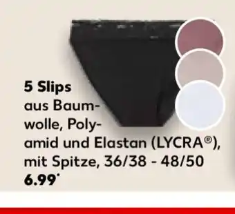Kaufland 5 Slips Angebot
