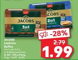 Kaufland JACOBS Löslicher Kaffee Angebot