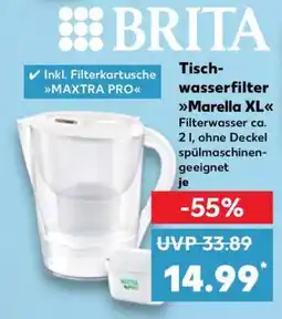 Kaufland Tischwasserfilter Marella XL Angebot