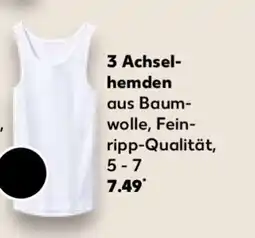 Kaufland 3 Achselhemden Angebot