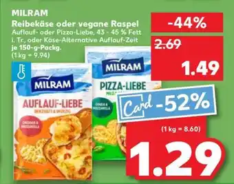 Kaufland Reibekäse oder vegane Raspel Angebot