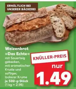 Kaufland Weizenbrot Das Echte Angebot