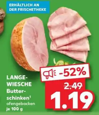 Kaufland LANGE-WIESCHE Butter-schinken Angebot