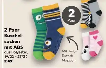Kaufland 2 Paar Kuschelsocken mit ABS Angebot