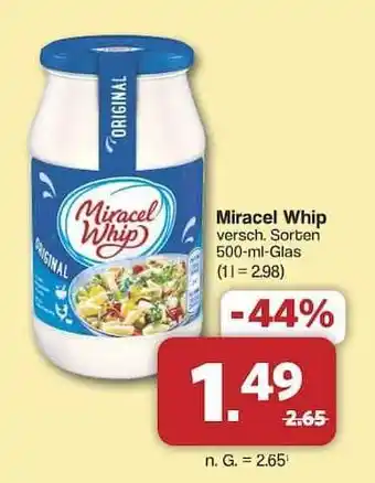 Famila Nord Ost Miracel Whip Angebot