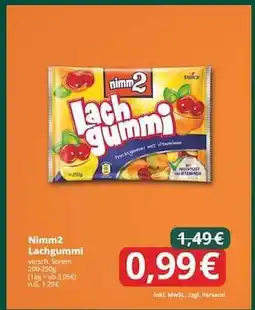 Famila Nord Ost nimm2 Lachgummi Angebot