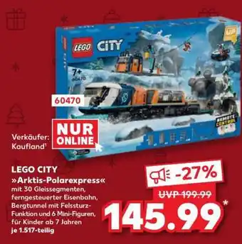 Kaufland LEGO CITY Arktis-Polarexpress Angebot