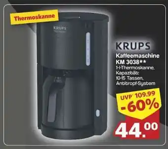 Famila Nord Ost KRUPS Kaffeemaschine KM 3038 Angebot