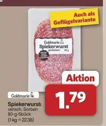 Famila Nord Ost Goldmarie Spiekerwurst Angebot