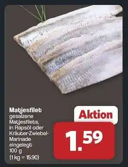 Famila Nord Ost Matjesfilet Angebot