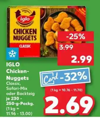 Kaufland iglo Chicken-Nuggets Angebot