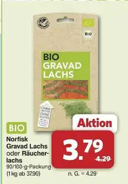 Famila Nord Ost Norfisk Gravad Lachs oder Räucherlachs Angebot