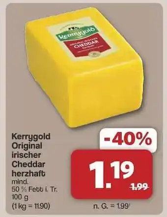 Famila Nord Ost Kerrygold Original irischer Cheddar herzhaft Angebot