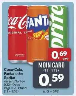 Famila Nord Ost Coca-Cola, Fanta oder Sprite Angebot