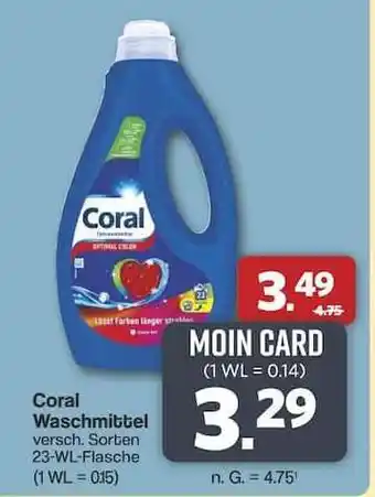 Famila Nord Ost Coral Waschmittel Angebot