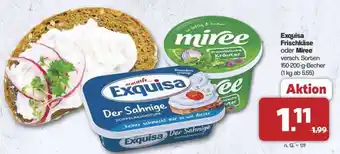 Famila Nord Ost Exquisa Frischkäse oder Miree Angebot