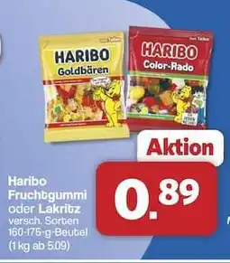 Famila Nord Ost Haribo Fruchtgummi oder Lakritz Angebot